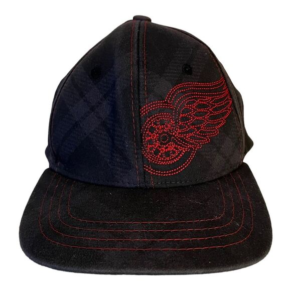 Rare Vintage Detroit Red Wings Zephyr cap with Z fit Official NHL - Picture 7 of 12